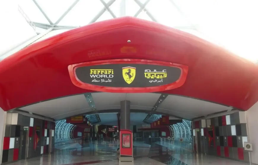 Entry Ticket – Ferrari World Theme Park Abu Dhabi with Free Transport