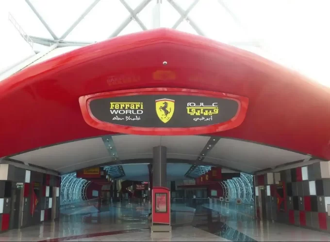 Ferrari World Theme Park and Abu Dhabi city Tour from Dubai