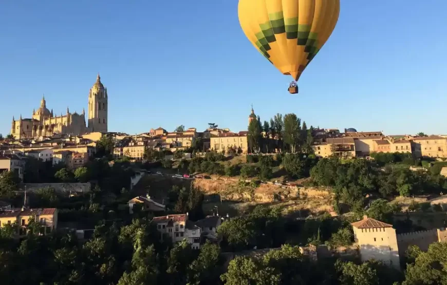 Hot Air Balloon in Segovia