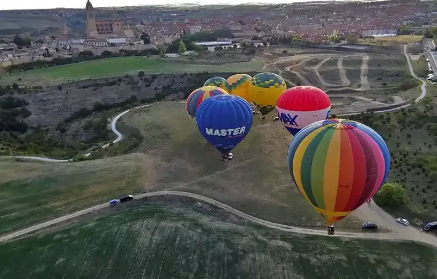 Hot Air Balloon in Segovia