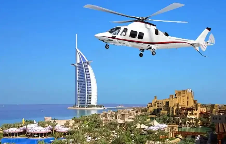 Fun Helicopter Ride in Dubai – 12 Minutes