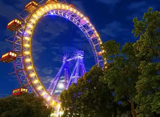 Vienna's Giant Ferris Wheel Ride Vienna Austria