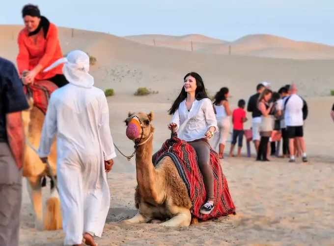 Desert Safari Dubai Booking with pick-up, Dune bashing, BBQ dinner, Camel riding, bally dance Shows, Quad Bike, horse ride in Dubai Desert